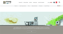 Desktop Screenshot of maag.com